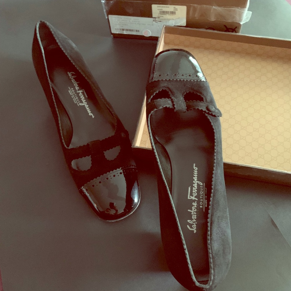 Italian ladies leather shoes